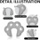 4PCS Washing Machine Door Prop Open, Front Load Washer , Dryer Accessories 3