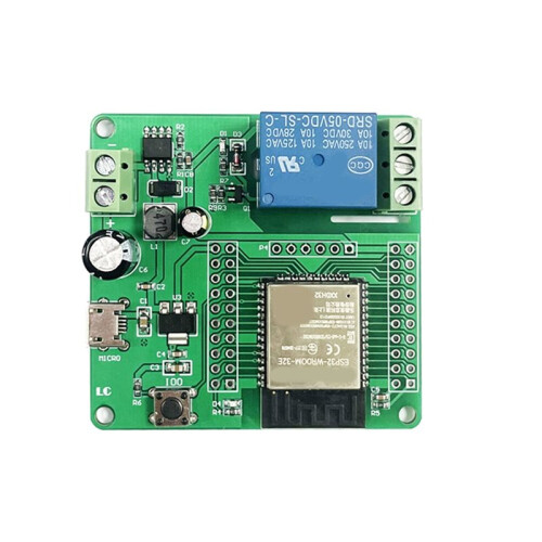 4X One Channel Relay ESP32-WROOM Development Board Single Relay Module  7-60V Power Supply 1