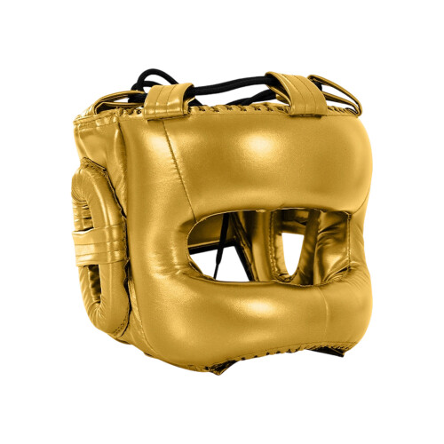 Multifunctional Unisex Boxing Head Protections Gear with-gold