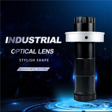 150X Magnification Adjustable Microscope Lens for C-Mount Digital Microscope Camera USB Adjustable Magnification