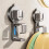 Drill-Free Suction Cup Storage Rack for Bathroom Basins and Towels, Space-Saving Organizer Hook 3