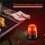 2Pcs Rotating Strobe Light, 360 Degree Rotating Light, Disco Bar Party Decorative Light Red 2