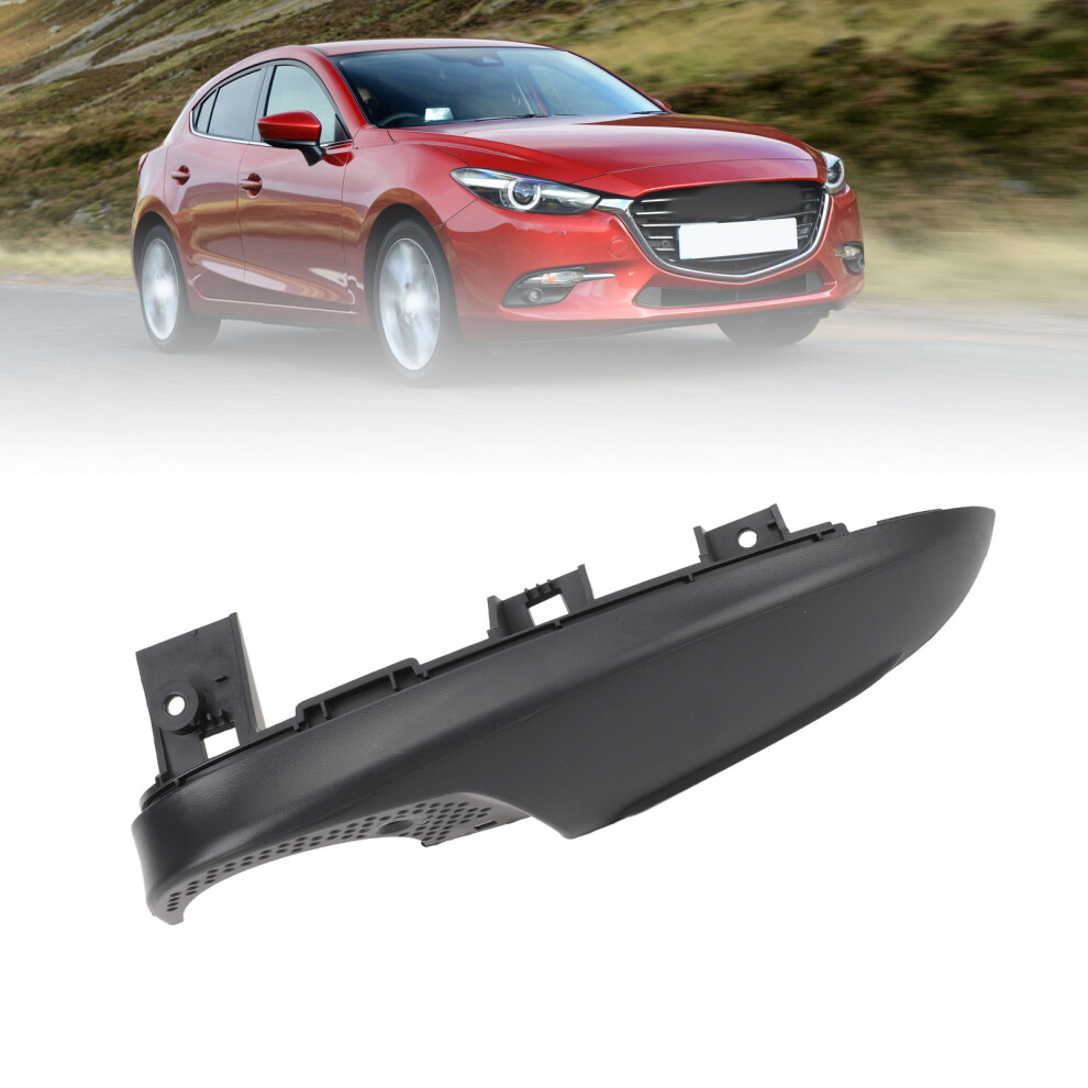 Mirror Lower Cover Cap For Axela M3 2014-2016 Abs Replacement Black 3151390896586
