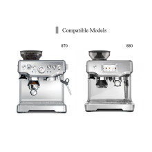 Silicone Coffee Machine Mat for 870/880 - Holds Portafilter & Dosing Tool, Dust-Proof Coating