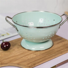 Abtropfschale mit Zwei Griffen, Obstschale, Obsttablett, Obstkorb, Rostfrei