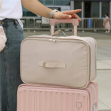 1 Multifunctionele Drielaagse Opbergtas voor op Reis, Huishoudelijke Benodigdheden, Kledingorganizer en Kastorganizer