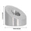 LED Solar Garden Lights Waterproof 6 Pack Easy Mount Warm White 11