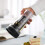 Stainless Steel 500ml Cold Brew Coffee Maker Bottle Filter Iced Tea Cup Compact 5