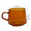 350ml Heatproof Glass Mug for Coffee 18