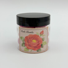 Super Mini bombes de bain, Mini en conserve, 19 boules explosives de bombe de bain parfumées à la Rose, amusantes et