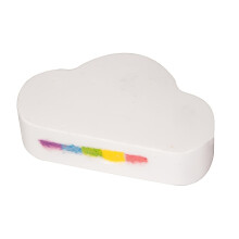 1pc Regenbogen Wolke Badesalz Ball Explosion Blase Bad Salz Badebombe Hotel Hause Bad Ball