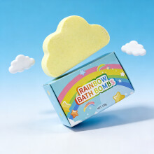 Verträumte Regenbogen-Badebomben mit Zitronengeschmack, Geschenkset, Badebomben für Frauen, Badebomben, die besten