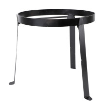Professional Iron Folding Campfire Tripod 245mm Diameter for BBQ & Cooking