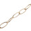 3pezzi 1M Catena Resistente per Lampada A Sospensione Vintage Lampadario, Oro Francese 4