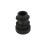 48 Pcs Plastic 12mm Pipe End Blanking Caps Bung Tube Insert Plug Round Black 6