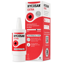 Hycosan Extra - Eye Drops with Hyaluronic Acid for Soothing Relief of Severe and Persistent Dry Eyes - Contact Lens Compatible - Preservative Free (7
