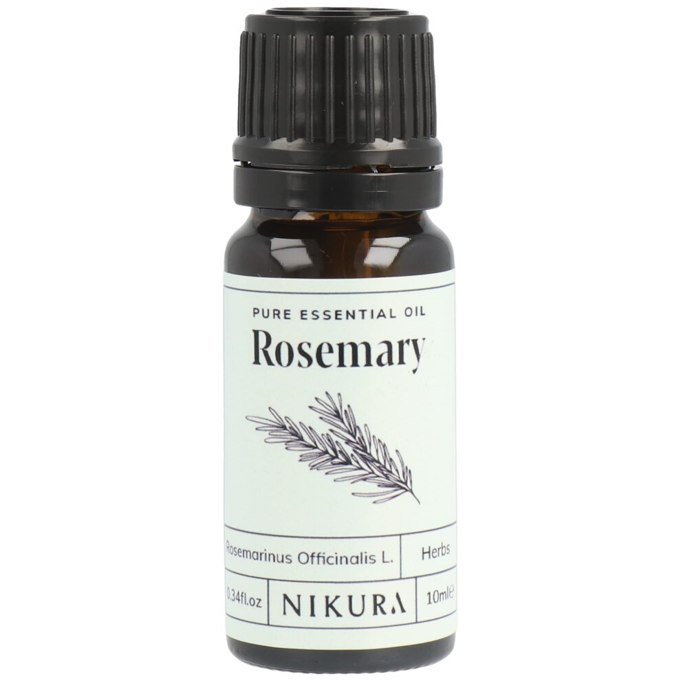 Nikura Rosemary Essential Oil | 10Ml | Rosemary Oil For Hair Growth