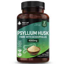 Fibre Supplement 4000mg Psyllium Husk with Acidophilus - High Strength - Natural