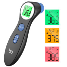 Forehead Thermometer for Adults Kids No|Touch Infrared LCD Display Digital Baby Thermometers