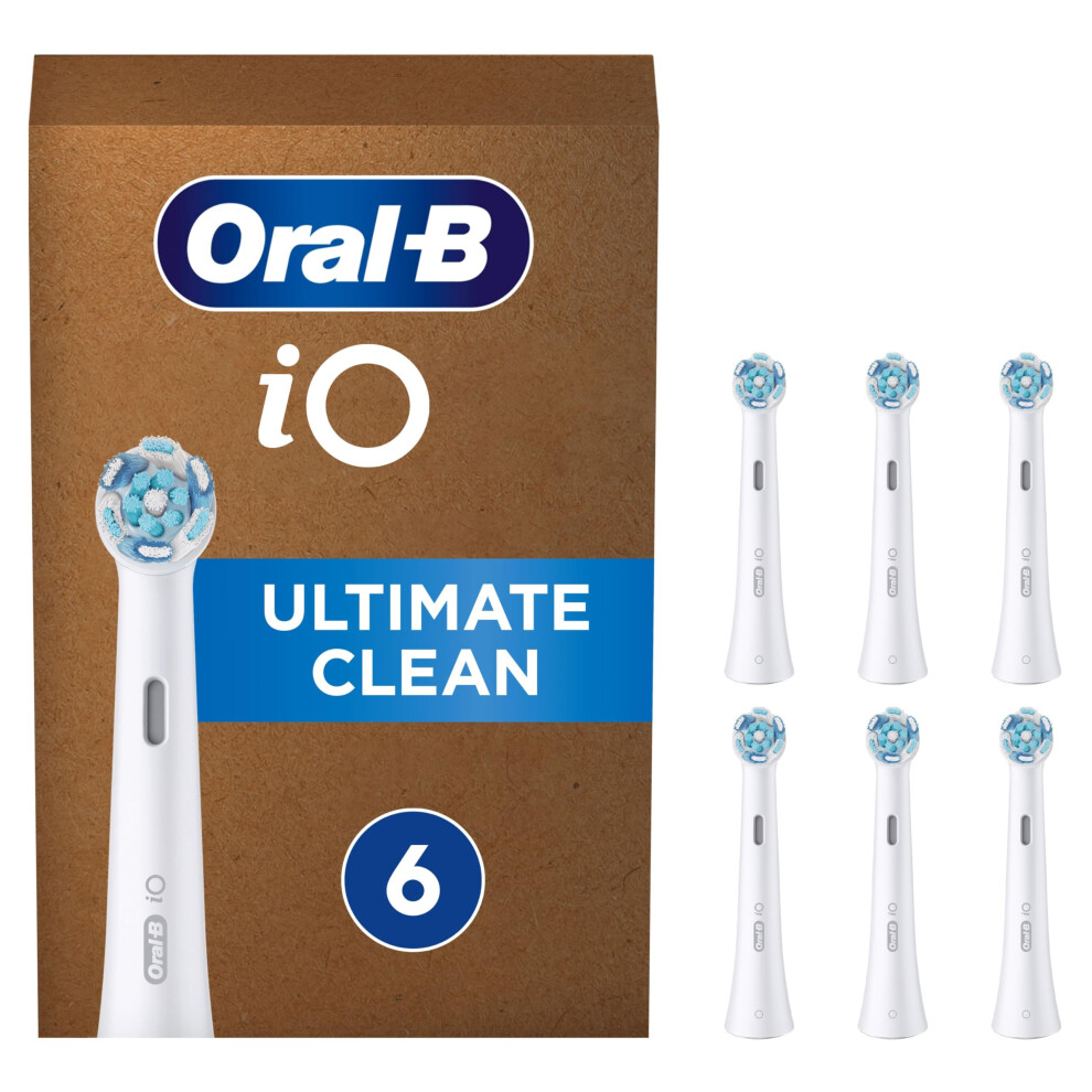 Oral-B Oral|B Io Ultimate Clean Electric Toothbrush Head Twisted & Angled Bristles For