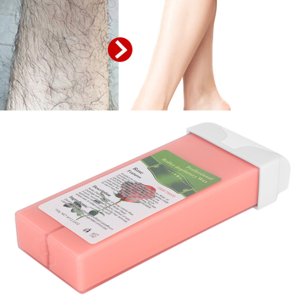 Hair Removal Wax Roller 100g for Legs, Arms, Bikini, Chest, Armpits