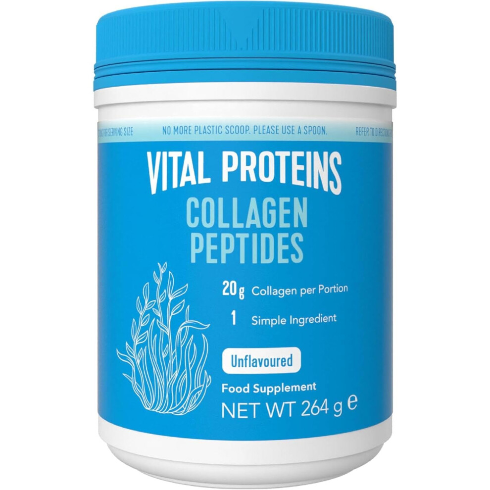Vital Proteins Collagen Peptides Powder Supplement (Type I Iii) Unflavoured Hydrolyzed Collagen|Hair