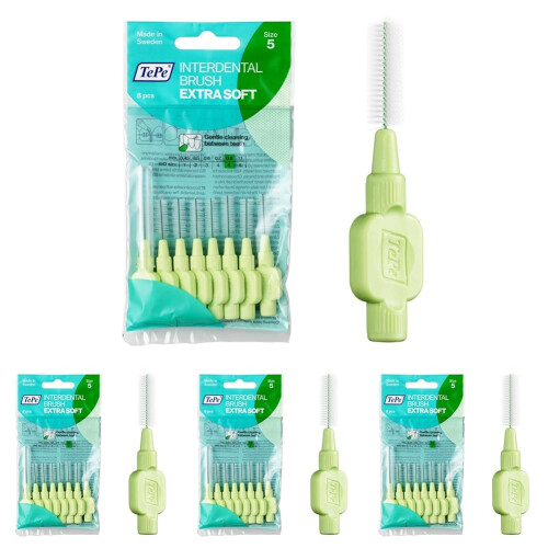 Tepe TePe Interdental Brushes Green Extra Soft (0.8Mm | Size 5) | Simple