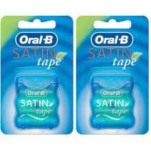 Oral|B Satin Mint Dental Floss 25 m (Pack of 2)