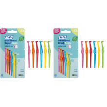 TePe Interdental Brush Angle Mixed Pack 0.4|0.8mm/ISO 0|5 6pcs Interspace Cleaning Plaque