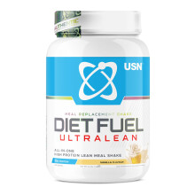 USN I Diet Fuel Ultralean Meal Replacement Shake (Vanilla 1kg | 18