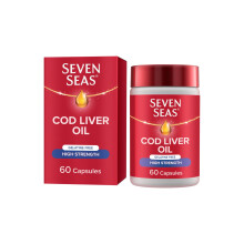 Seven Seas High Strength Cod Liver Oil Tablets With Omega|3 Fish Oil