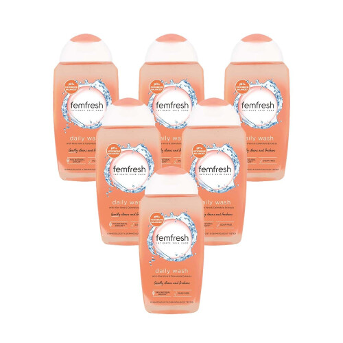 Femfresh Intimate Wash 250ml x 6