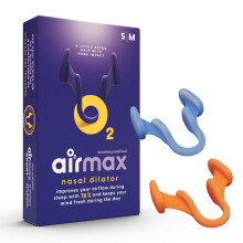 Airmax Nasal Dilator Trial Pack | Anti Snore Device | 76% More Air