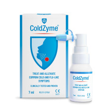ColdZyme Mouth & Throat Spray | Reduces a Cold by up to 4.5 Days | Deactivates Viruses | Use at First Signs (Scratchy Throat, Runny Nose, Malaise, He