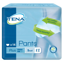 TENA Pants Plus Classic | Small | 8 Packs of 14 Incontinence
