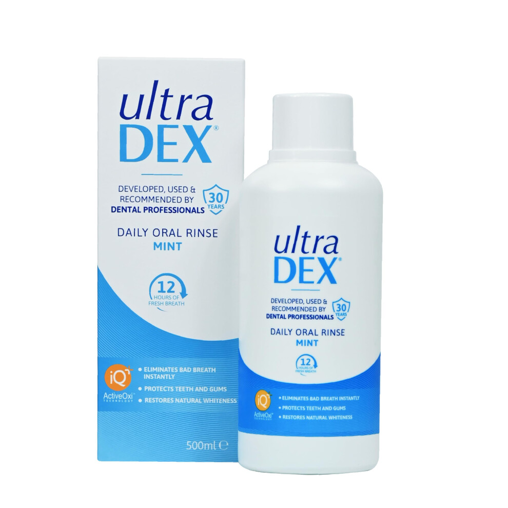 Ultradex Daily Oral Rinse, Mint 500 Ml