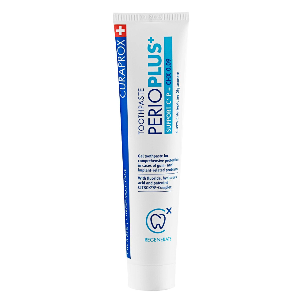 Curaprox Perio Plus Support Gel Toothpaste – Oral Care For Gum Issues