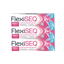 FlexiSEQ Max Strength 50g Gel | 3 Pack | Topical Gel for Osteoarthritis | Drug F