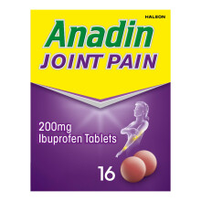 Anadin Joint Pain Relief Tablets Ibuprofen Tablets | Pack of 16