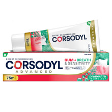 Corsodyl Toothpaste Gum+ Sensitivity Whitening Toothpaste for Gum Care & Fresh B