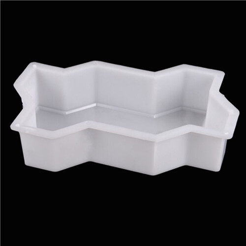8X Three Waveform Garden Path Plastic Concrete Paving Brick Mold Diy Walkway Cement Brick Mold 2