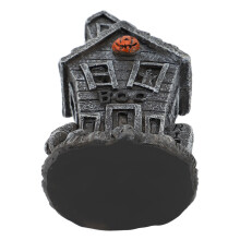 Festival Village Resin Miniature House Decoration 14.5x8x7cm for Parties