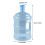 Water Bottle 0.8/1.3 Gallon with Cover Handle Transparent 2