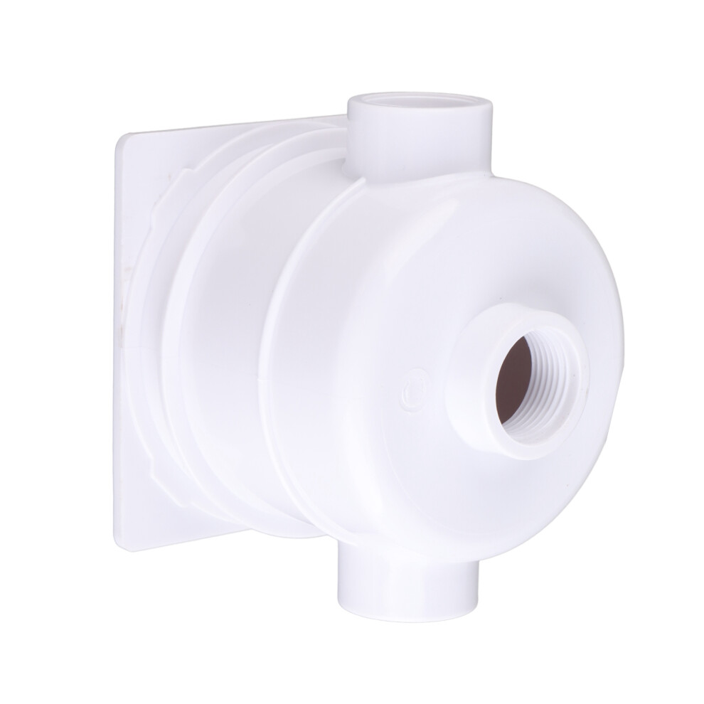 Waterproof Underwater Junction Box For Pool Lighting, 10X10cm, White 8061390900129