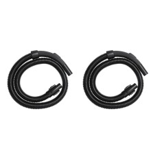 2X Tuyau de Remplacement D'Aspirateur de Connecteur de Tuyau de Tuyau D'Extension pour L'Aspirateur Central Industriel Midea 1.5M