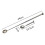 2X Stainless Steel Retractable Bar Spoon Bar Tools Bartender Cocktail Mixing Spoon Telescopic Extendable Long Spoon 7