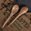 Conjunto de garfo e colher de bambu Leott, utensílios de cozinha de madeira. 8