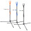 Archery Bow Stand Rack Lightweight Durable Orange 7