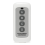 433MHZ Wireless Remote Control White 4-Button Remote Control EV1527 Learning Code Wireless Remote Control 2