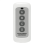 433MHZ Wireless Remote Control White 4-Button Remote Control EV1527 Learning Code Wireless Remote Control 6